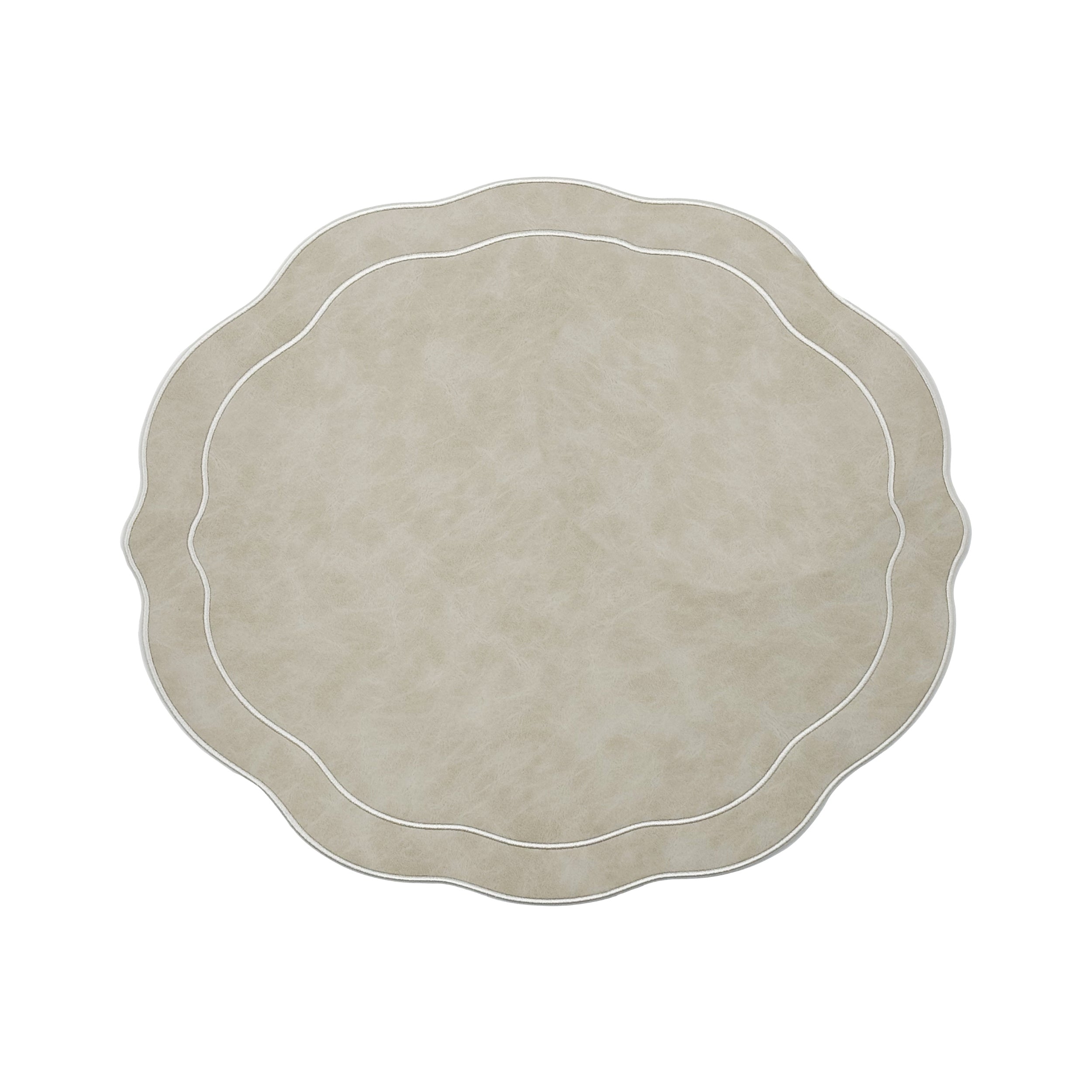 Melbourne placemat - Ivory