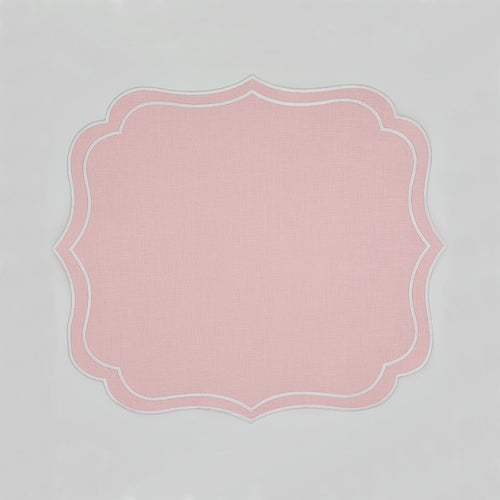 light pink placemat