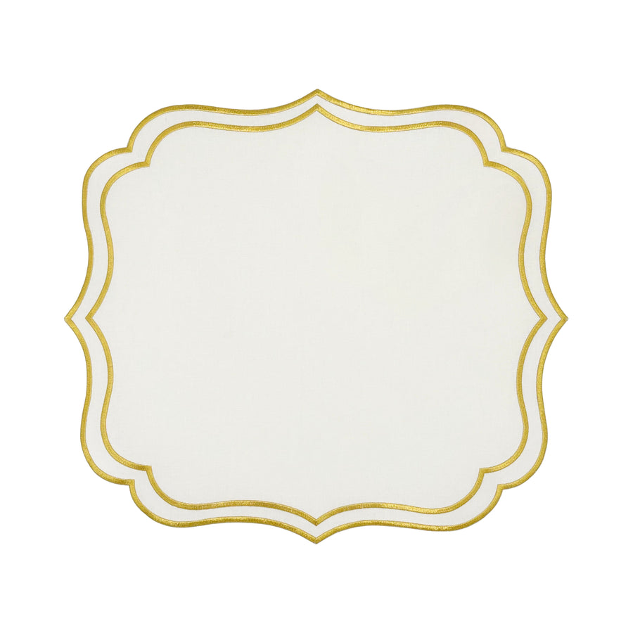 Charlotte placemat - Ivory